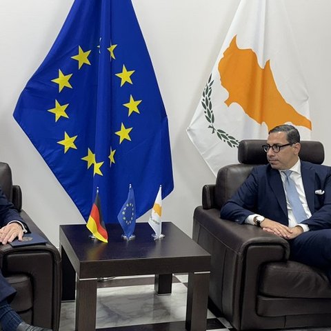 Την αποκλιμάκωση της κατάστασης στην περιοχή συζήτησαν οι ΥΠΕΞ Γερμανίας και Κύπρου-«Η ευρωπαϊκή φωνή πρέπει να ακούγεται»