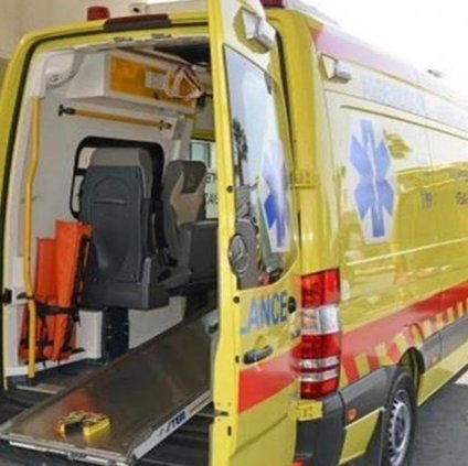 Όχημα «πέτασε» από τον αυτοκινητόδρομο στη Λεμεσό και έπεσε σε άλλο δρόμο που περνά από κάτω