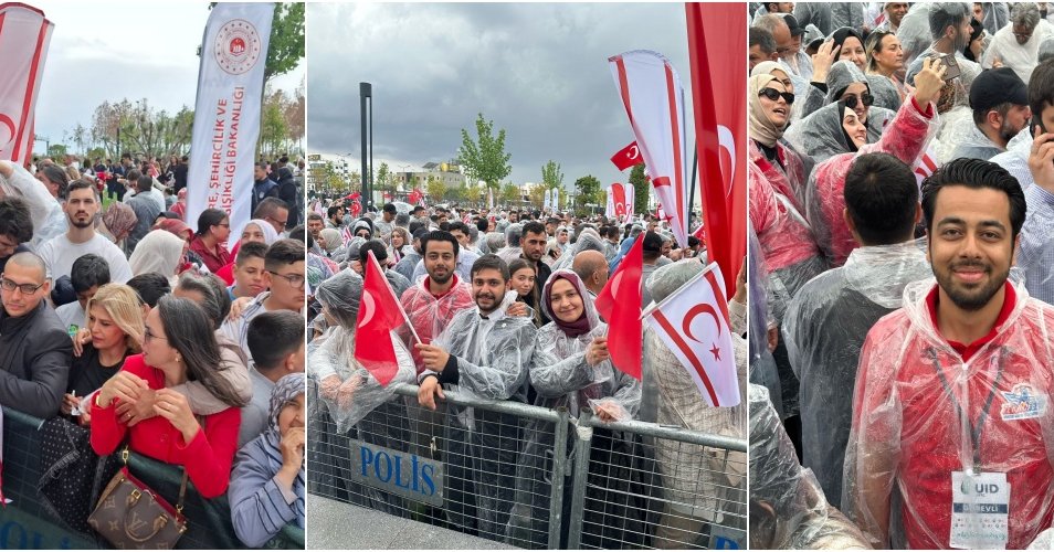 Η φιέστα που έστησαν στα κατεχόμενα, οι σημαίες της Τουρκίας και η αλλαγή Ατατούρκ με Ντενκτάς και Κουτσούκ