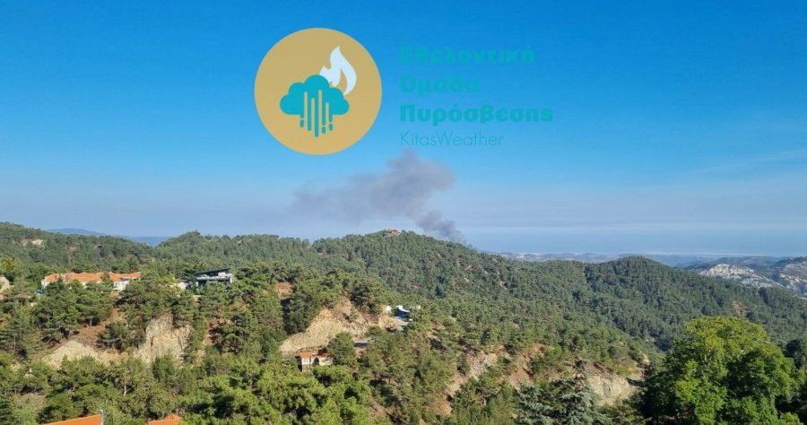 ΒΙΝΤΕΟ: Πυρκαγιά μεταξύ Λάνειας και Λιμνάτη-Στη μάχη εναέρια μέσα, ενήμεροι Χαρτσιώτης και Γ.Δ. του Υπ. Γεωργίας