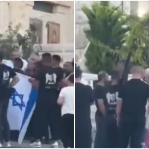 ΒΙΝΤΕΟ: Επίθεση από τους «Στρατιώτες του Θεού» στον ελληνορθόδοξο ναό του Ευαγγελισμού στη Ναζαρέτ