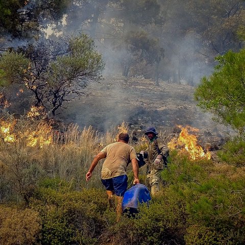 «Αδύνατες πυρκαγιές σαν της Ρόδου χωρίς την κλιματική αλλαγή»