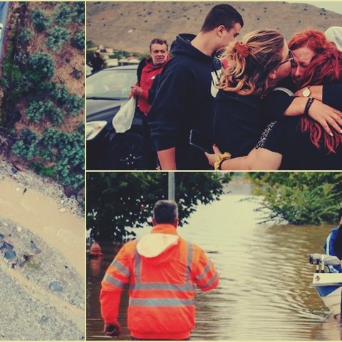 ΒΙΝΤΕΟ: Aγωνία για αγνοούμενους από την κακοκαιρία στην Ελλάδα-Διασώσεις με ελικόπτερα και βάρκες