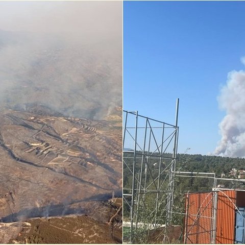 Από βεγγαλικά φαίνεται να ξέσπασε η φωτιά στην Τριμίκλινη-«Ένα ολόκληρο βουνό έχει καεί»