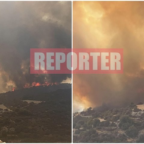 ΒΙΝΤΕΟ: Εκτός ελέγχου η φωτιά στην Άλασσα-Εκκενώθηκαν μεμονωμένες οικίες