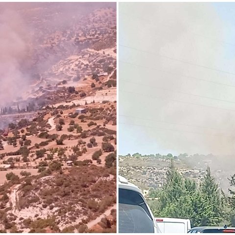 Οριοθετήθηκε η πυρκαγιά στη σήραγγα της Πάφου-Άρχισε διερεύνηση των αιτιών