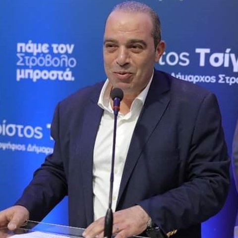 Με προτείνοντες Κούσιο και Ηλιοφώτου καταθέτει την υποψηφιότητα του ο Χρίστος Τσίγκης