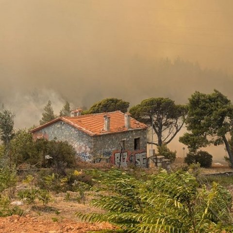 «Καίει σπίτια η φωτιά στην Πεντέλη, έπιασε το πρώτο και πάει για το δεύτερο»