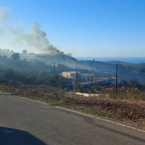 Σε ύφεση η φωτιά στην Πάφο-Κινδύνεψαν οικίες στη Δρούσεια