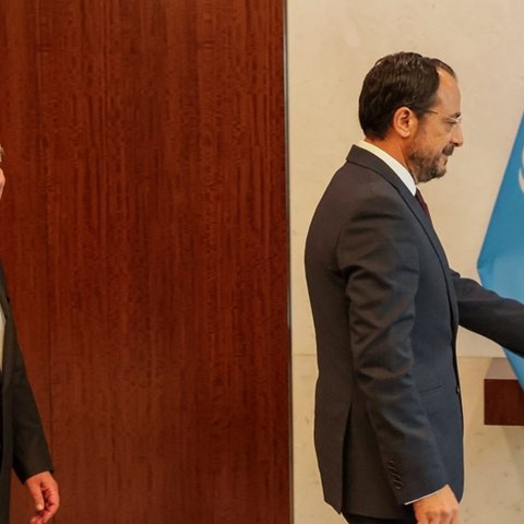 Επανέλαβε στον Γκουτέρες ετοιμότητα για επανέναρξη ουσιαστικών διαπραγματεύσεων από το σημείο που διακόπηκαν