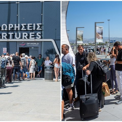 ΒΙΝΤΕΟ: Εκατοντάδες ισραηλινοί επιστρέφουν στο Ισραήλ και τις οικογένειες του από το λιμάνι της Λεμεσού