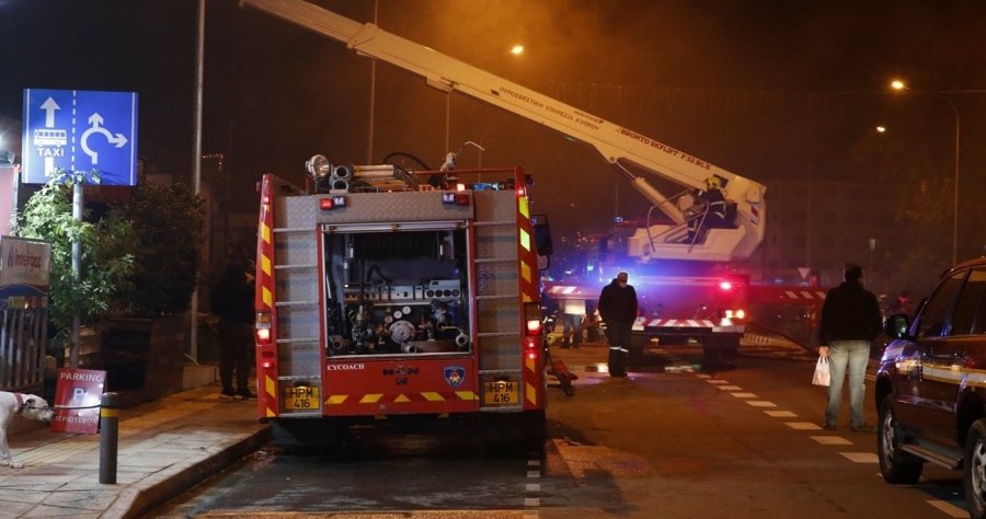 Πυρκαγιά σε εγκαταλελειμμένο κτίριο στην Πάφο-Έρευνες για τα αίτια