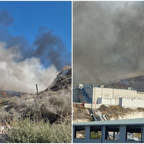 Υπό έλεγχο η φωτιά εξωτερικά του ΟΕΔΑ Πεντακώμου