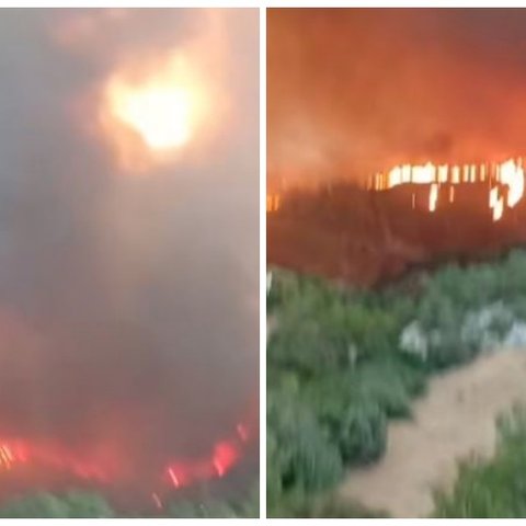 Εκκένωναν αυτοβούλως το Σουνί-Ζανατζιά οι κάτοικοι-Έσβηναν μόνοι τους τις φωτιές