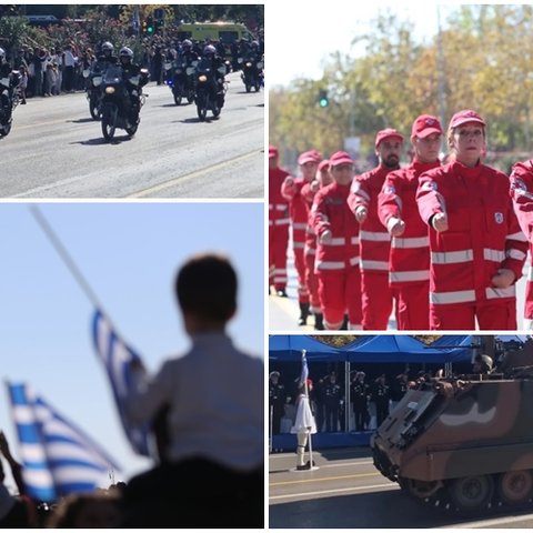 Με τη μεγάλη στρατιωτική παρέλαση τίμησε την επέτειο για το έπος του '40 η Ελλάδα (Pics)