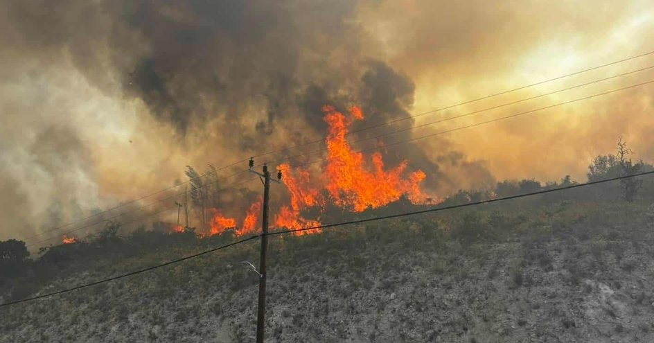 Επτά πρόσωπα στα νοσοκομεία από τις πυρκαγιές στη Λεμεσό-Σταθμοί πρώτων βοηθειών σε Ερήμη και Πάχνα