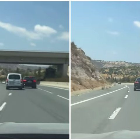 ΒΙΝΤΕΟ: Οδηγός σπέρνει τον τρόμο στον αυτοκινητόδρομο Λεμεσού-Πάφου