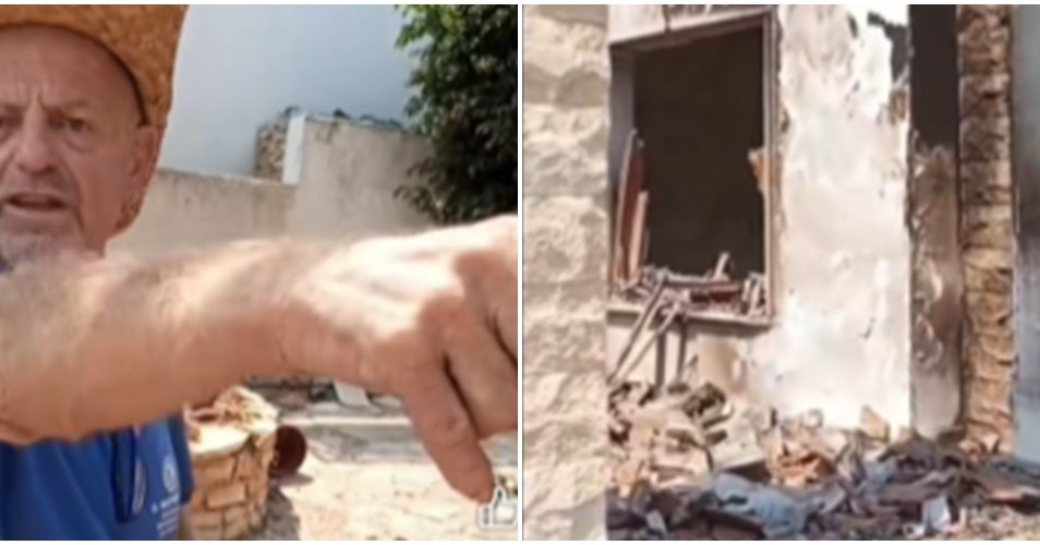 ΒΙΝΤΕΟ: Ξέσπασε πυρόπληκτη-«Μου είπαν είχαν οδηγίες από τον ΠτΔ να μην στέλνουν πυροσβεστικά, έμειναν με ένα ζευγάρι καμένο παντόφλες»