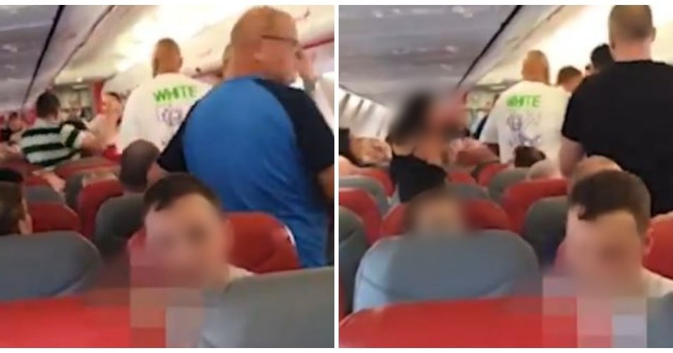 Καρέ καρέ η συμπλοκή στο αεροσκάφος που ταξίδευε για Κύπρο-Αντάλλαξαν γροθιές δύο πρόσωπα