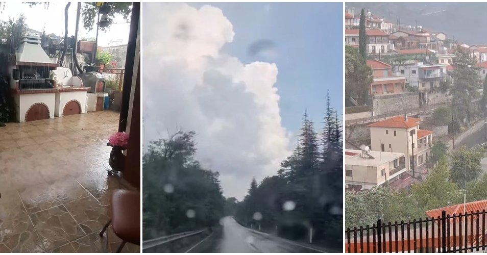ΒΙΝΤΕΟ: Καλοκαιρινές βροχές εν μέσω καύσωνα-Στα ύψη ο υδράργυρος ΒΙΝΤΕΟ: Καλοκαιρινές βροχές εν μέσω καύσωνα-Στα ύψη ο υδράργυρος