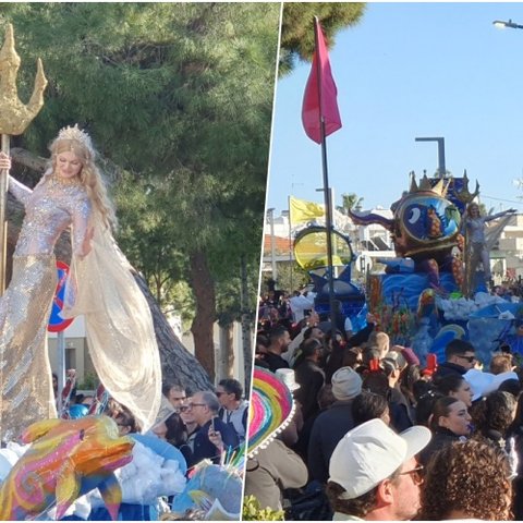 Φαντασματορική η καρναβαλίστικη παρέλαση της Πάφου-Έσπασαν ρεκόρ με 4.000 συμμετέχοντες