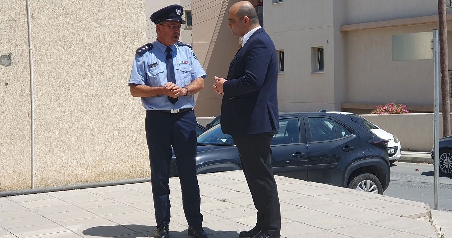 Επισκέφθηκε τα γραφεία των Κοινωνικών Ασφαλίσεων ο Παναγιώτου και συζήτησε για την ασφάλεια μετά τις ζημιές