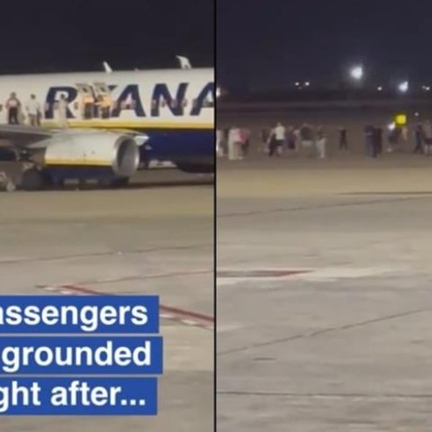 Σκηνές πανικού σε αεροσκάφος της Ryanair-Επιβάτες πηδούν από τα φτερά, 18 τραυματίες