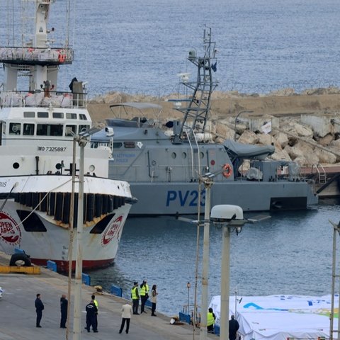 Τεχνικοί λόγοι καθυστερούν την αναχώρηση του πλοίου με την ανθρωπιστική βοήθεια για τη Γάζα