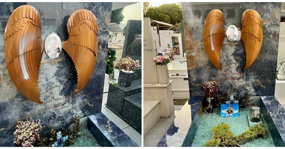 Ιερόσυλοι βεβήλωσαν τον τάφο του 11χρονου Λάμπρου-«Εύχομαι ο Θεός να φωτίσει αυτόν τον άνθρωπο» Ιερόσυλοι βεβήλωσαν τον τάφο του 11χρονου Λάμπρου-«Εύχομαι ο Θεός να φωτίσει αυτόν τον άνθρωπο»