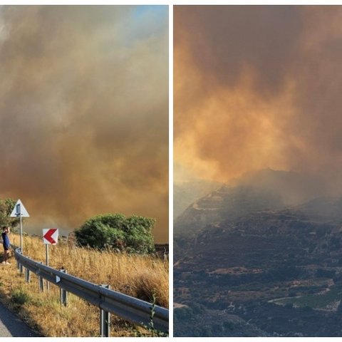 Αποκαρδιωτικές εικόνες από τις τεράστιες πυρκαγιές σε Λεμεσό και Πάφο-Καταστροφές και πολλαπλά μέτωπα