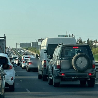 Κυκλοφοριακό χάος με το καλημέρα στον αυτοκινητόδρομο (pic)