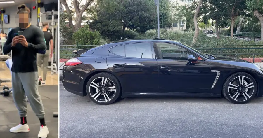 Επίδειξη πλουτισμού με Porsche, βίντεο από γυμναστήρια και γνωστές τραγουδίστριες έκανε ο συλληφθείς TikToker