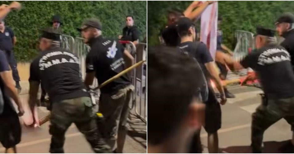 Δημοσιεύει βίντεο το ΔΡΑΣΙΣ από την παρέμβαση ΜΜΑδίτη για μη κάψιμο σημαίας του ψευδοκράτους-Αντίδραση από ΕΛΑΜ