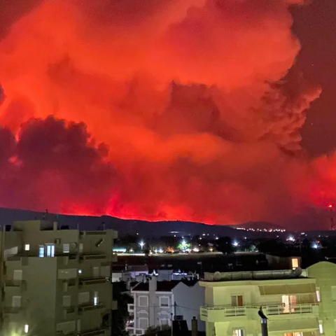 Και δεύτερος νεκρός στην Ελλάδα από την πυρκαγιά