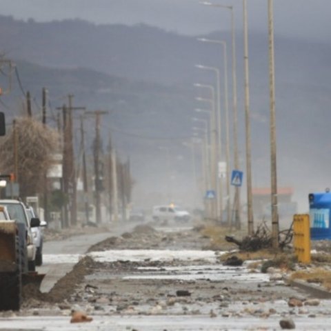 Σε επιφυλακή η περιφέρεια Θεσσαλίας για ακόμα 24 ώρες-Μεγάλες ποσότητες νερού μέσα σε ένα απόγευμα