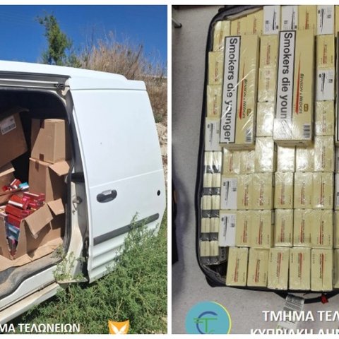 Μετέτρεψε το βαν του σε αποθήκη για τα αδασμολόγητα καπνικά ο 60χρονος-Απασχόλησε ξανά τις Αρχές