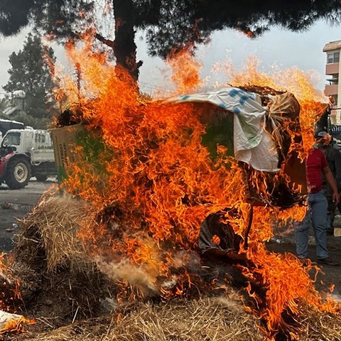 Συνεχίζονται οι κινητοποιήσεις τ/κ κτηνοτρόφων στα κατεχόμενα