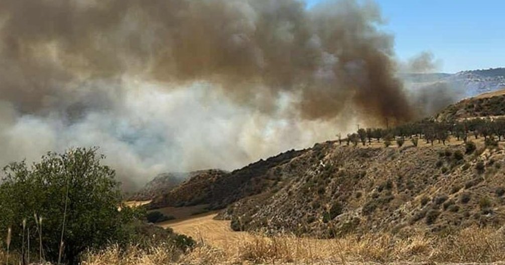 Υπό έλεγχο η φωτιά στην Πάφο, κατέκαψε 75 εκτάρια από ξηρά χόρτα και δέντρα-Προστατεύτηκαν κατοικίες
