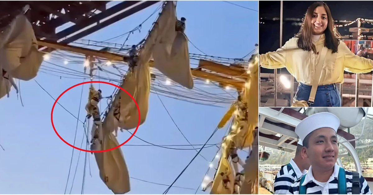 Σοκαριστικό βίντεο από την πρόσκρουση ιστιοφόρου στη γέφυρα του Μπρούκλιν-Ναύτες κρέμονταν από τα κατάρτια