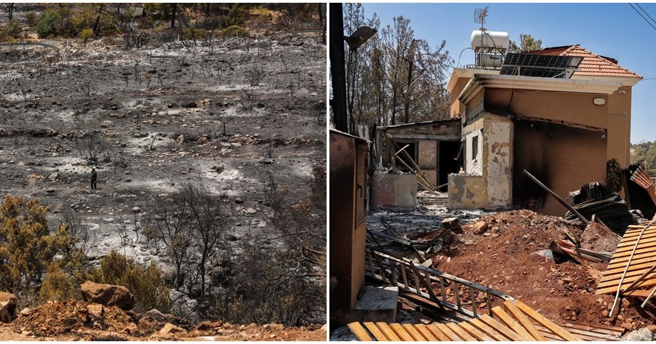 Ζημιές σε 191 κατοικίες, κάηκαν 120 οχήματα-Συνεχίζεται η καταγραφή ζημιών στην ορεινή Λεμεσό (pics)
