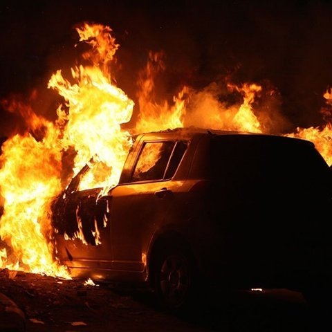 Φωτιά σε εν κινήσει όχημα στον αυτοκινητόδρομο Λευκωσίας–Λεμεσού