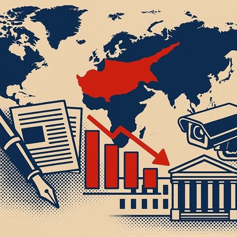 Η Κύπρος κατρακυλά 12 θέσεις στον Παγκόσμιο Δείκτη Ελευθερίας του Τύπου
