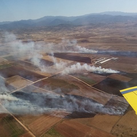 Προστατεύθηκαν κτηνοτροφικά υποστατικά και φωτοβολταϊκό πάρκο στον Αστρομερίτη