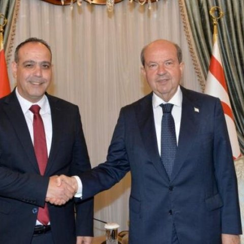Για εργοστασιο λυμάτων σε Μιά Μηλιά και νέα σημεία διέλευσης συζήτησαν Τατάρ-Χαρμαντζί