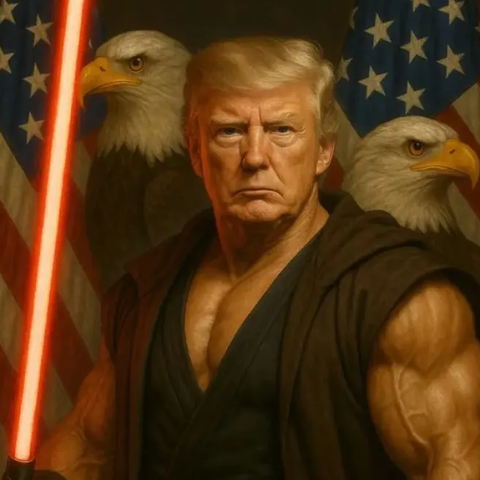 Μετά από Πάπας, ο Τραμπ έγινε ήρωας των Star Wars και επιτέθηκε στους «ακραίους τρελούς Αριστερούς»
