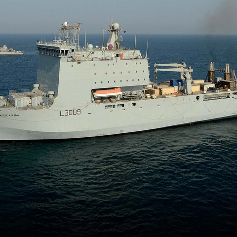 Αναχώρησε από Κύπρο πλοίο του Βρετανικού Ναυτικού-Συνδράμει στην παροχή βοήθειας στη Γάζα