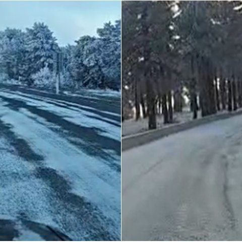 Όμορφες εικόνες στο Τρόοδος-Λευκό τοπίο αλλά και τσουχτερό κρύο