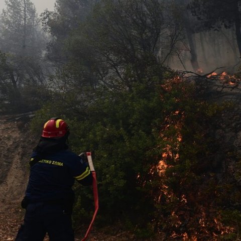 Πέθανε πυροσβέστης κατά τη διάρκεια κατάσβεσης φωτιάς στη Θεσσαλονίκη