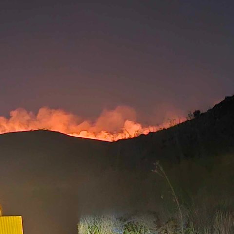 Διαχειρίσιμη η πυρκαγιά στην Σταυροκόννου-Τελικές κατασβέσεις από τις δυνάμεις πυρόσβεσης (pics)