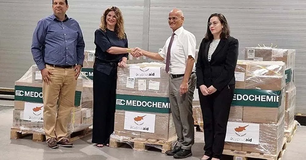Ευχαριστίες Μποτσουάνα για μεγάλη αποστολή φαρμάκων από την Κύπρο Ευχαριστίες Μποτσουάνα για μεγάλη αποστολή φαρμάκων από την Κύπρο